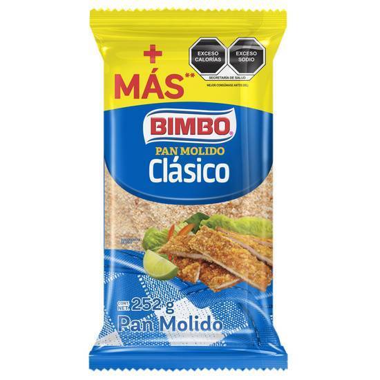 Bimbo pan molido clásico