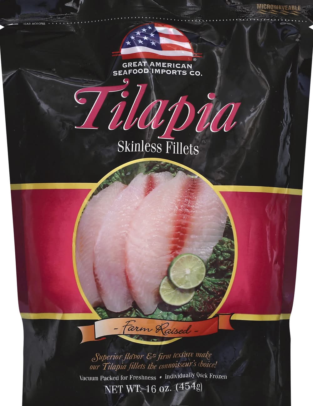 Great American Seafood Tilapia (16 oz)