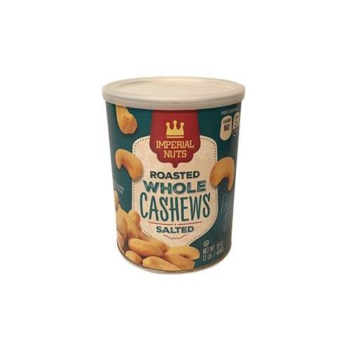 Imperial Nuts Roasted Whole Cashews Salted