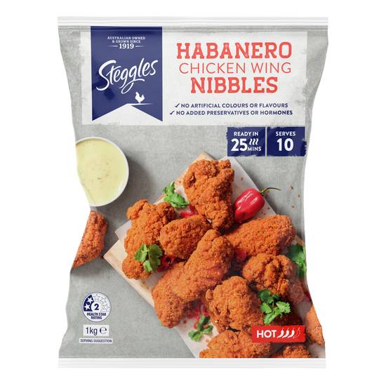 Steggles Habanero Chicken Wing Nibbles 