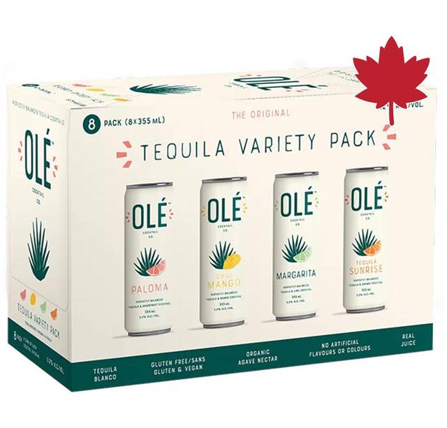 Ole Tequila Variety pack (355 ml, 8 ct)