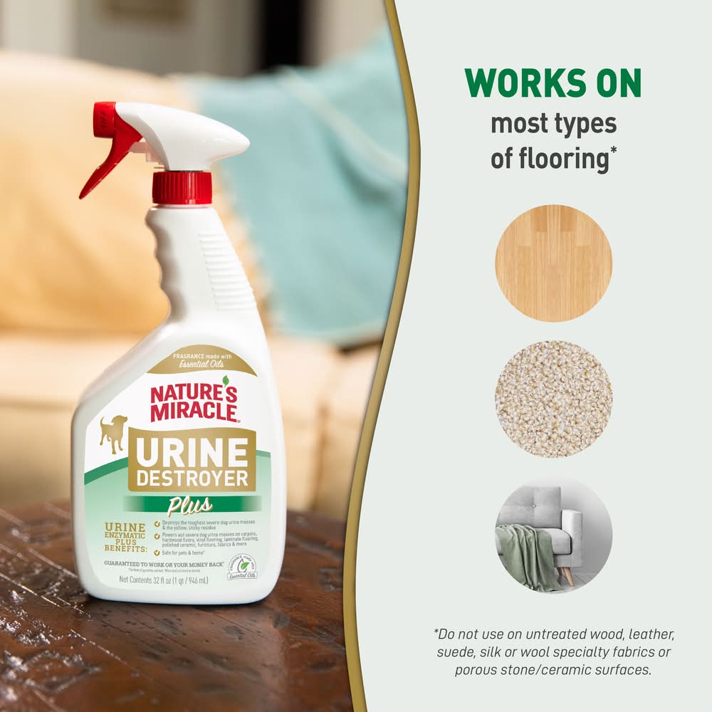 Nature's Miracle Urine Destroyer Plus Dog Spray (32 fl oz)