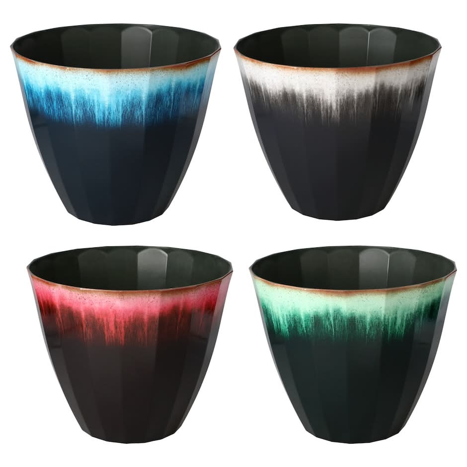 Faux Glazed Planter, 1-ct.