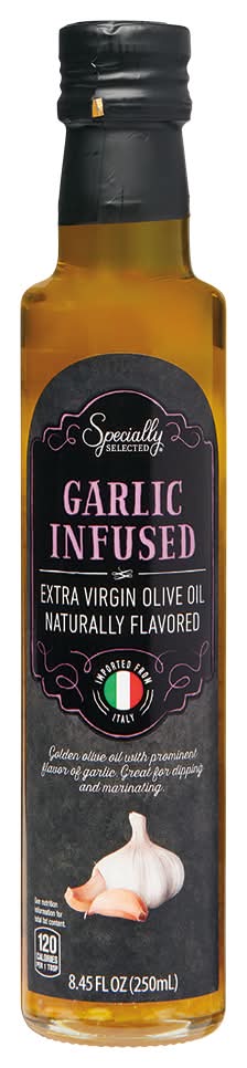 Specially Selected Extra Virgin Olive Oil, Garlic Infused (8.45 fl oz)