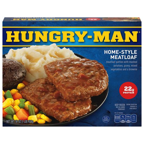 Hungry-Man Home-Style Meatloaf With Mashed Potatoes & Vegetables