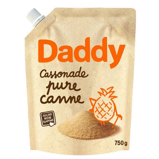 Sucre cassonade pure canne Daddy 750g