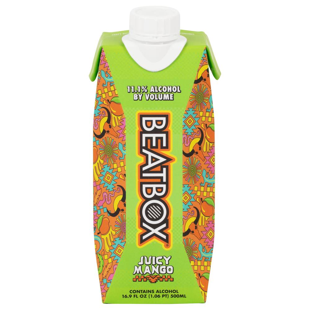 BeatBox Zero Sugar Juicy Drink (16.89 fl oz) (mango)