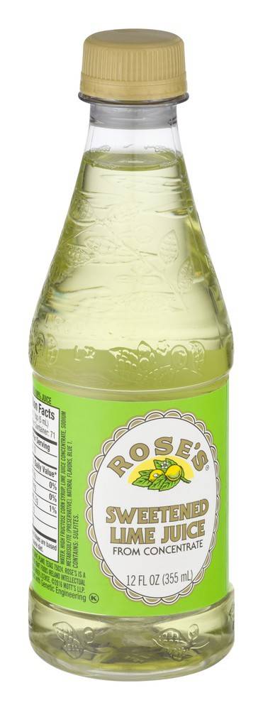 Rose's · Sweetened lime juice (12 fl oz)