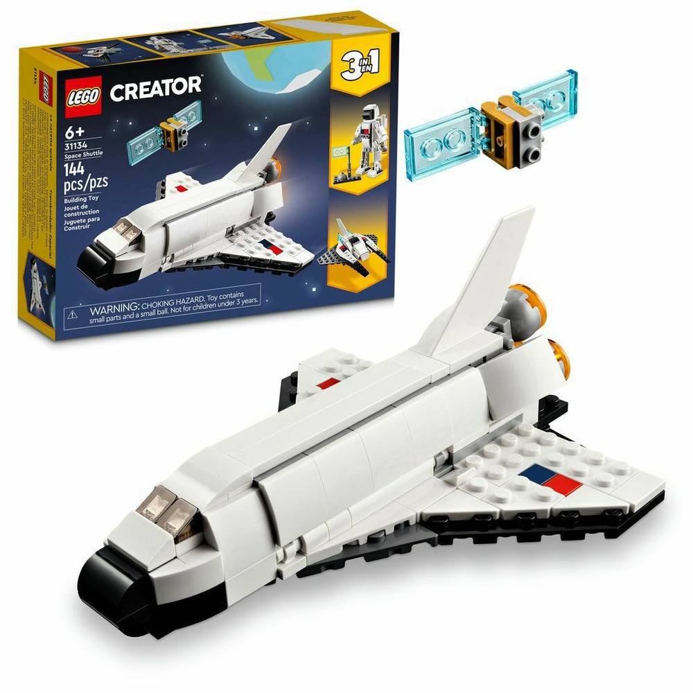 Lego creator 3 en 1 transbordador espacial 31134