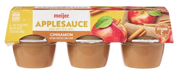 Meijer Cinnamon Applesauce (600 g)