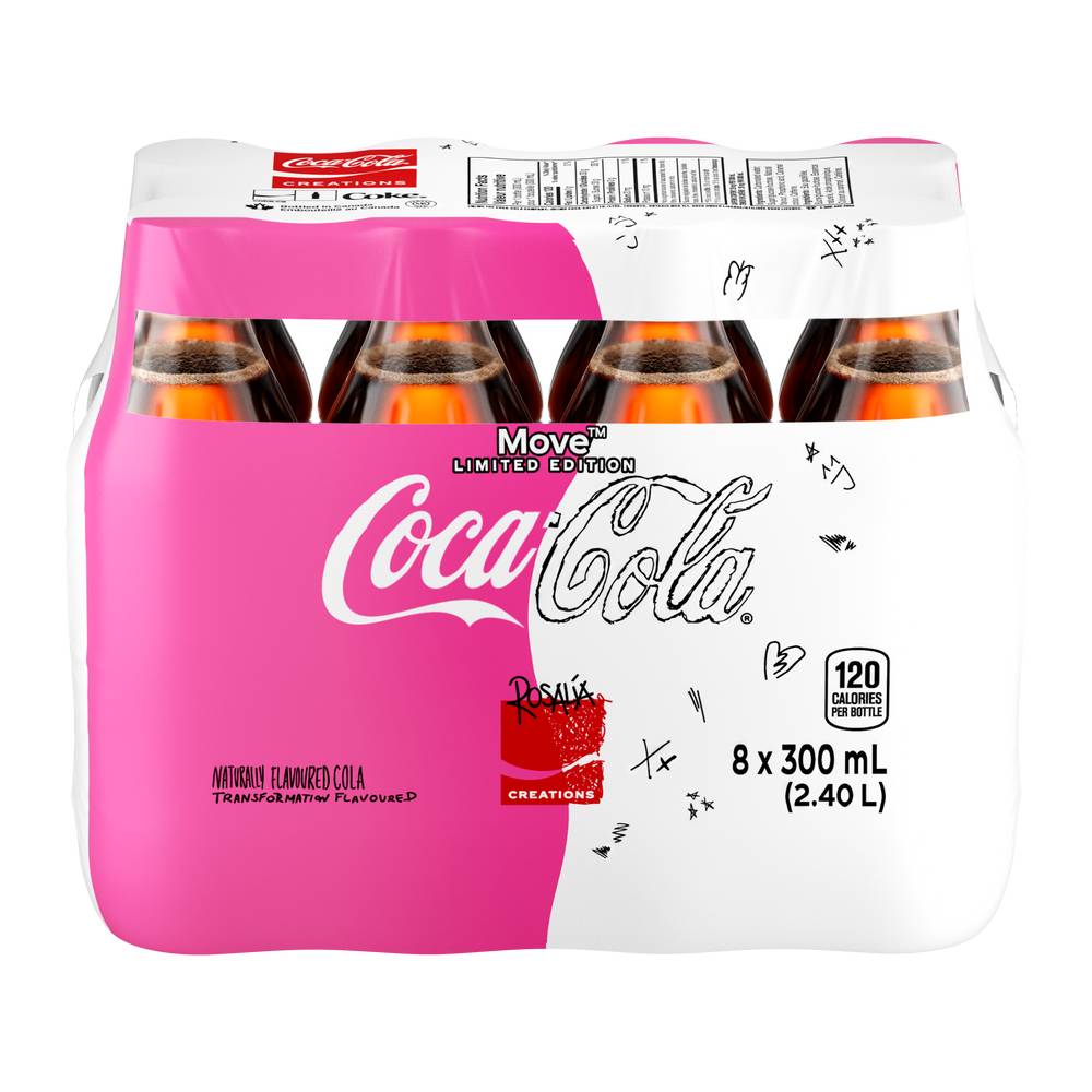 CocaCola Move Rosalía Creations Soft Drink Delivery Near Me Order