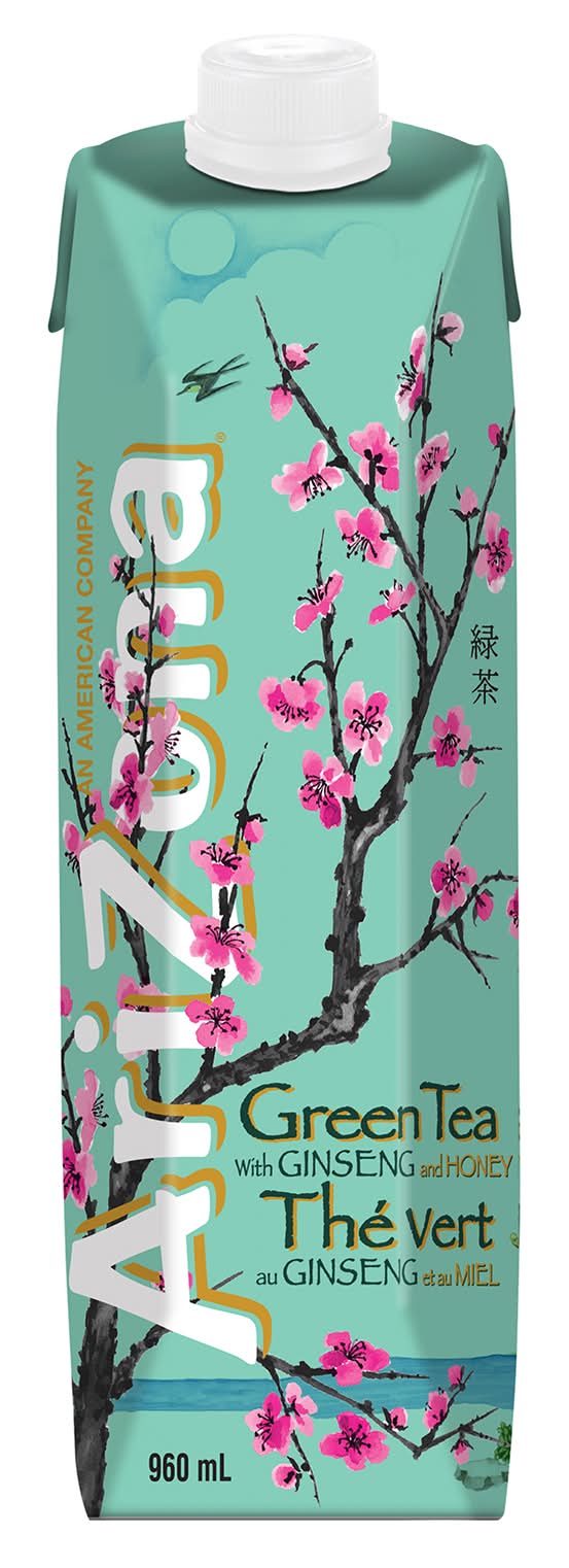 Arizona thé vert au ginseng et au miel - green tea with ginseng and honey (960 ml)