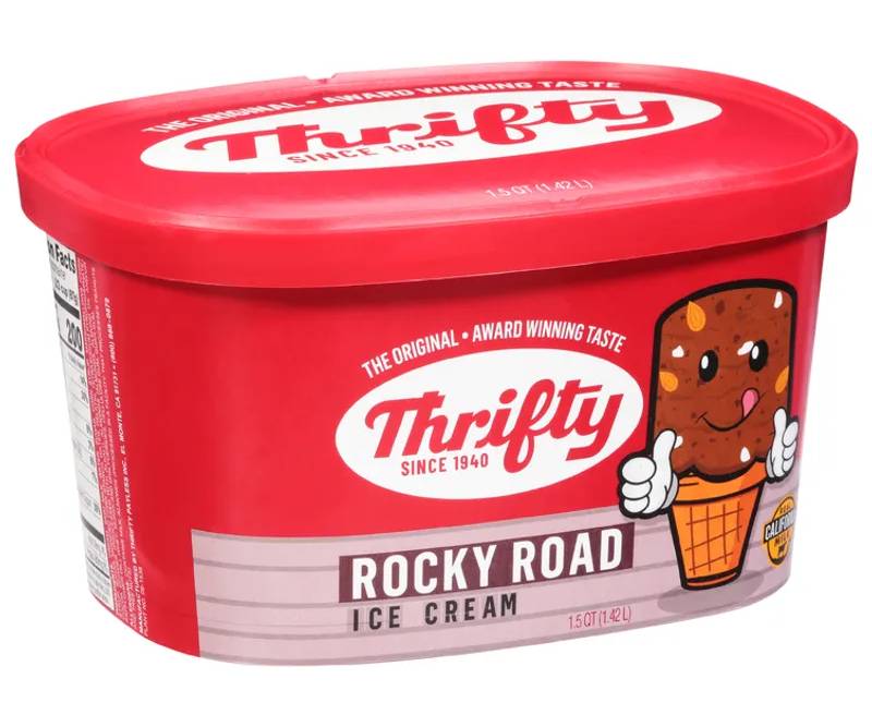 Thrifty Rocky Road Ice Cream