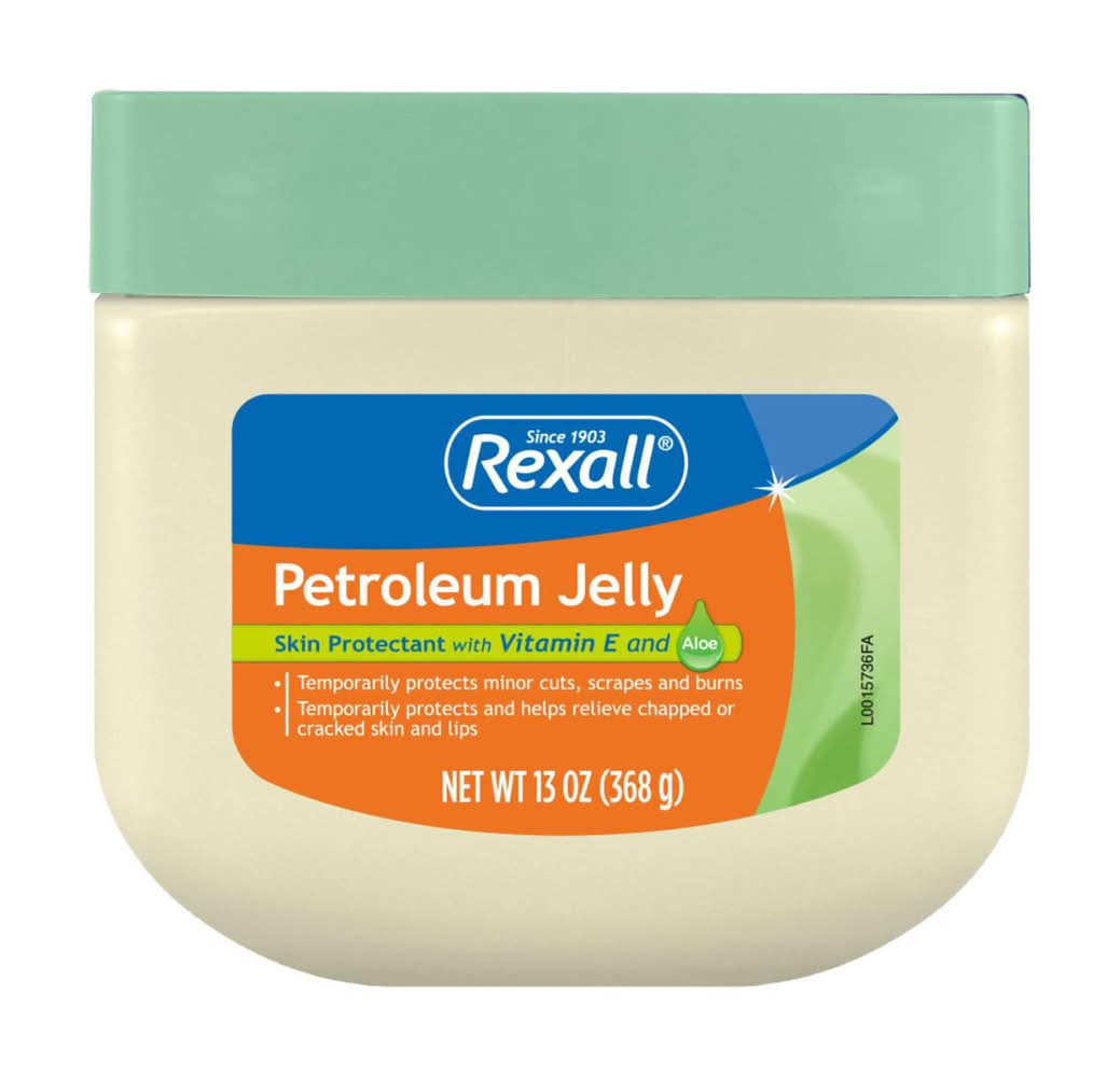 Rexall Petroleum Jelly With Aloe 13 Oz