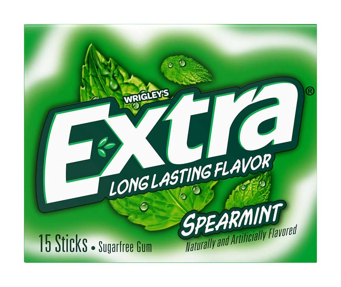 Extra Sugarfree Gum Spearmint