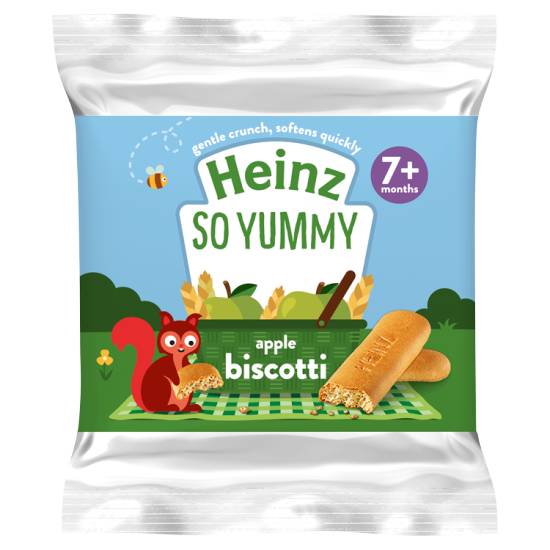 Heinz Apple Biscotti Snack 7+ Months 60g