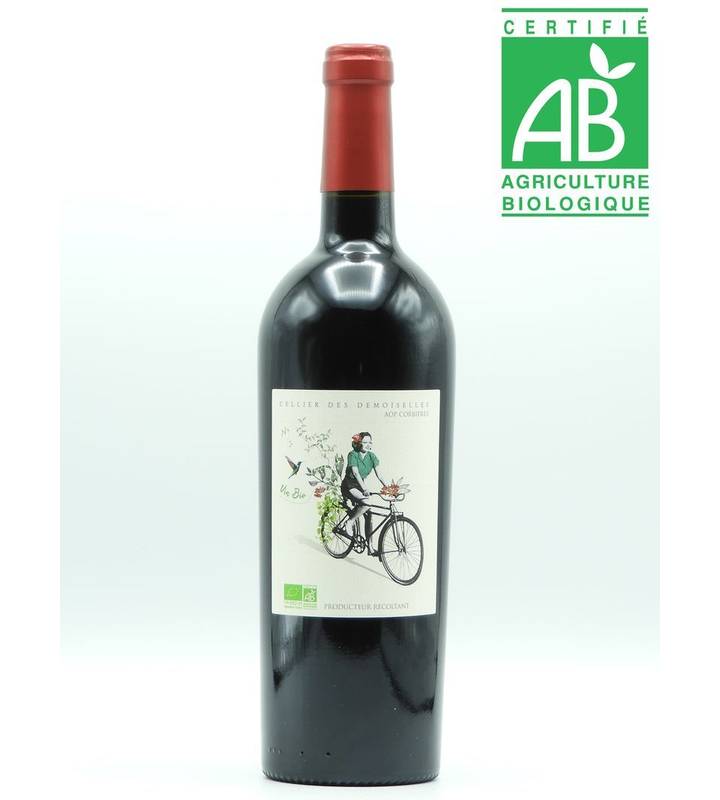 Cellier des Demoiselles - Vin rouge bio corbières (750ml)