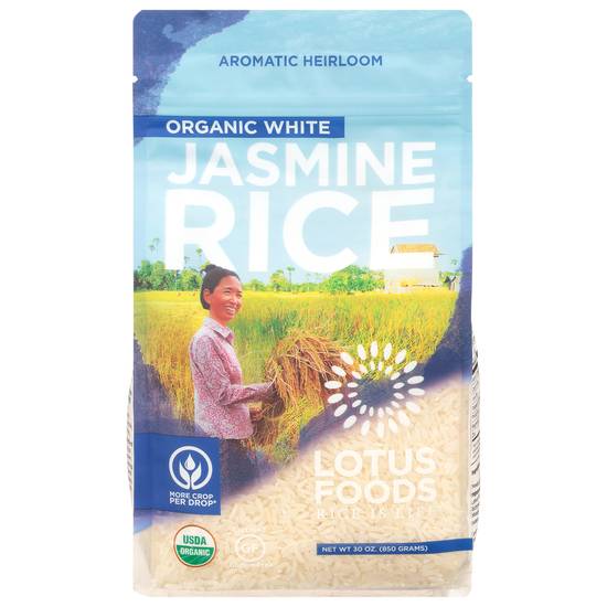 Lotus Foods Organic White Jasmine Rice (30 oz)