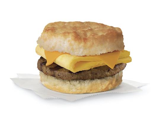 Sausage, Egg & Cheese Biscuit