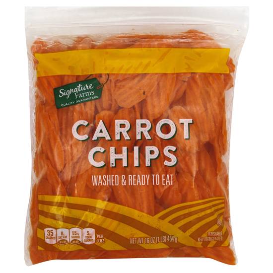 Signature Farms Carrot Chips (16 oz)
