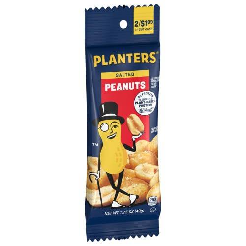 Planters Salted Peanut Tube 1.75 oz