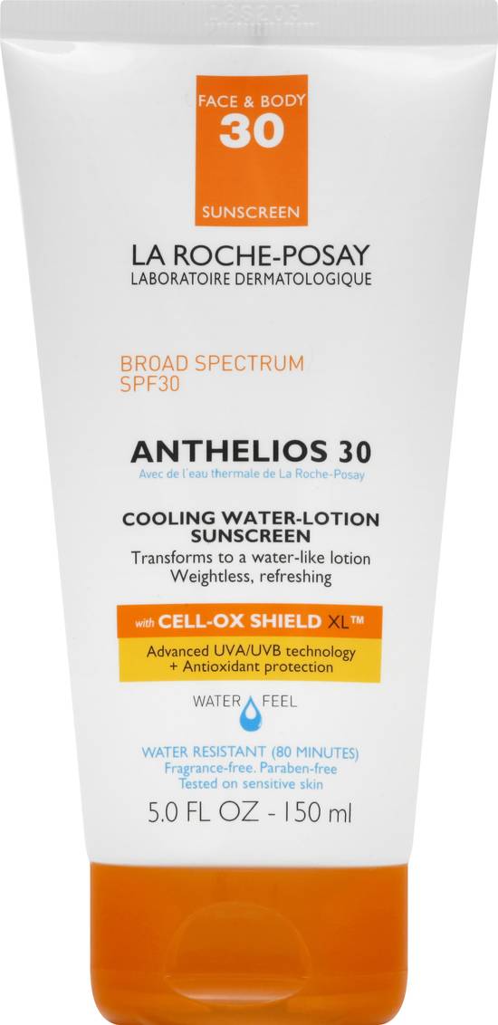 La Roche-Posay Cooling Water-Lotion Sunscreen Broad Spectrum Spf 30