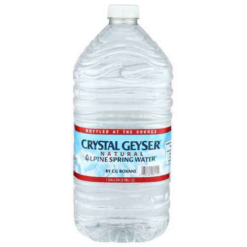 Crystal Geyser Alpine Spring Water - 1 Gallon