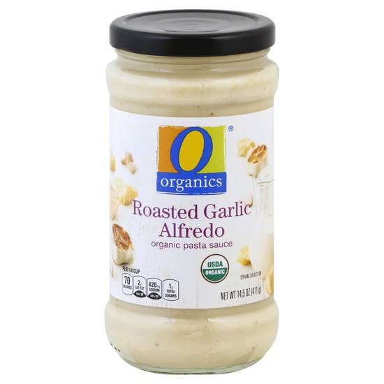 O Organics Organic Roasted Garlic Alfredo Pasta Sauce (14.5 oz)
