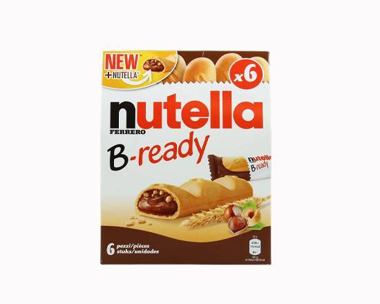 Biscuits B-ready NUTELLA - Boite de 6 barres