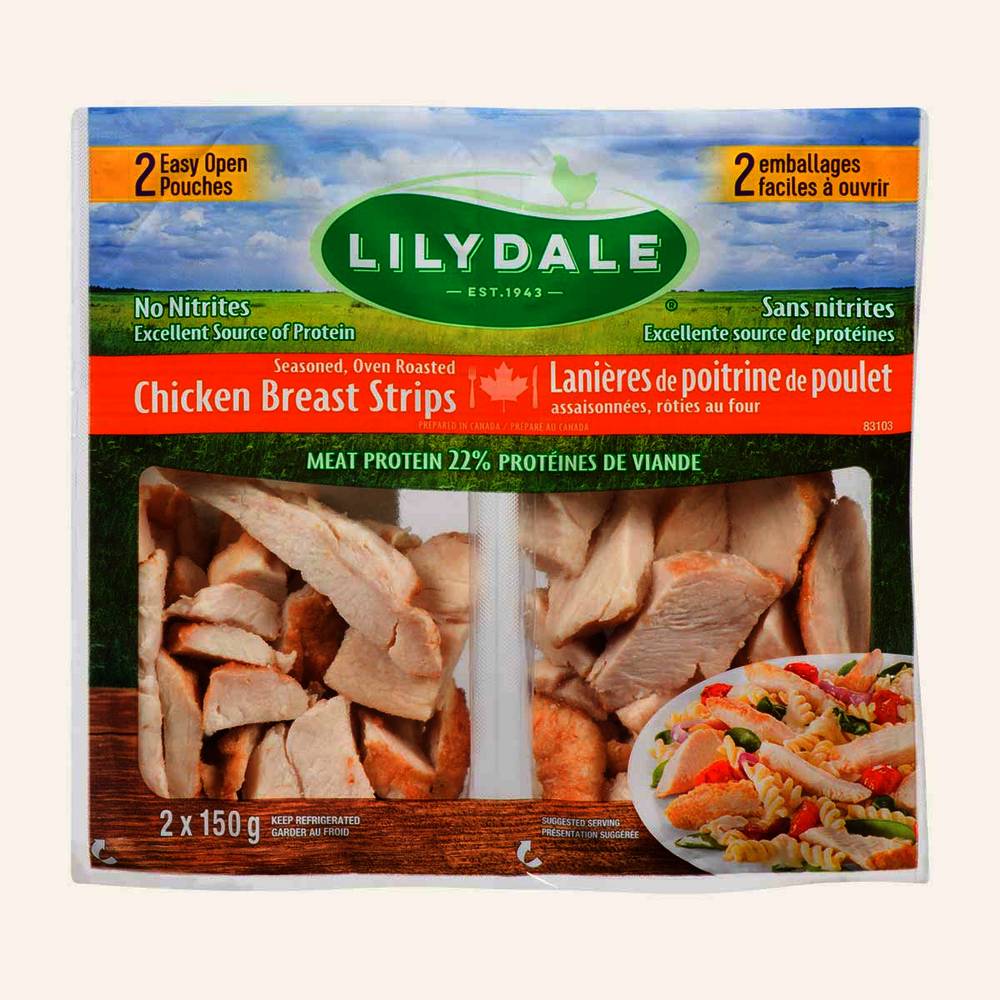 Lilydale Chicken Breast Strips (300 g, 2 ct)