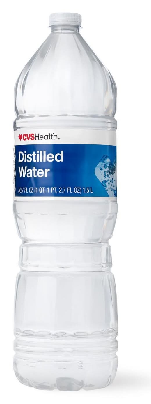 Cvs, Health Distilled Water, 1.5L