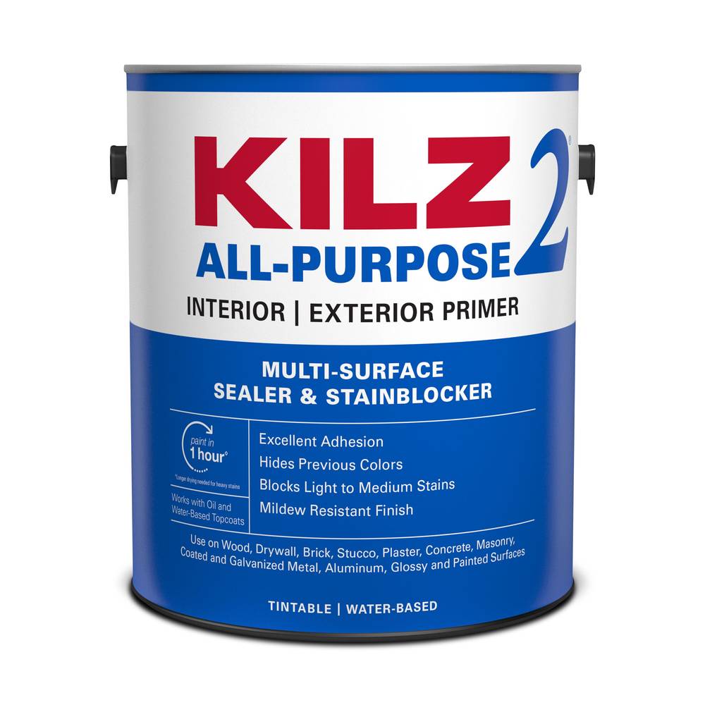 KILZ 2 All-Purpose Interior/Exterior Multi-purpose Water-based Wall and Ceiling Primer (1-Gallon) | 20041