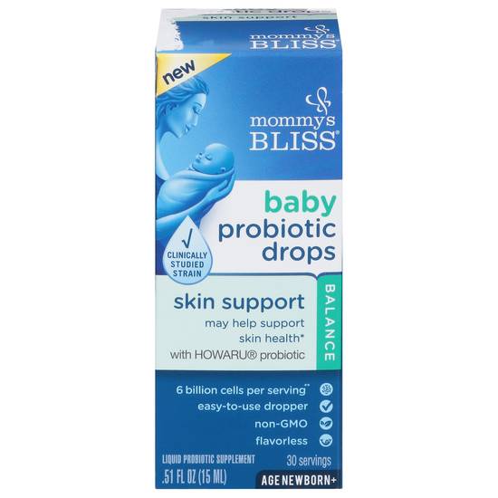 Mommy's Bliss Baby Probiotic Drops Supplement