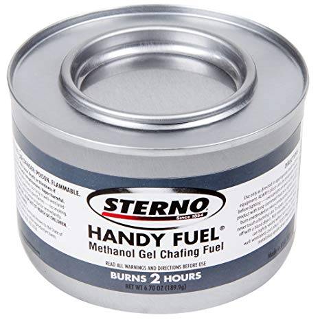 Sterno - Handy Fuel Methanol Gel Chafing Fuel, 2 Hour - 72 Ct (1 Unit per Case)