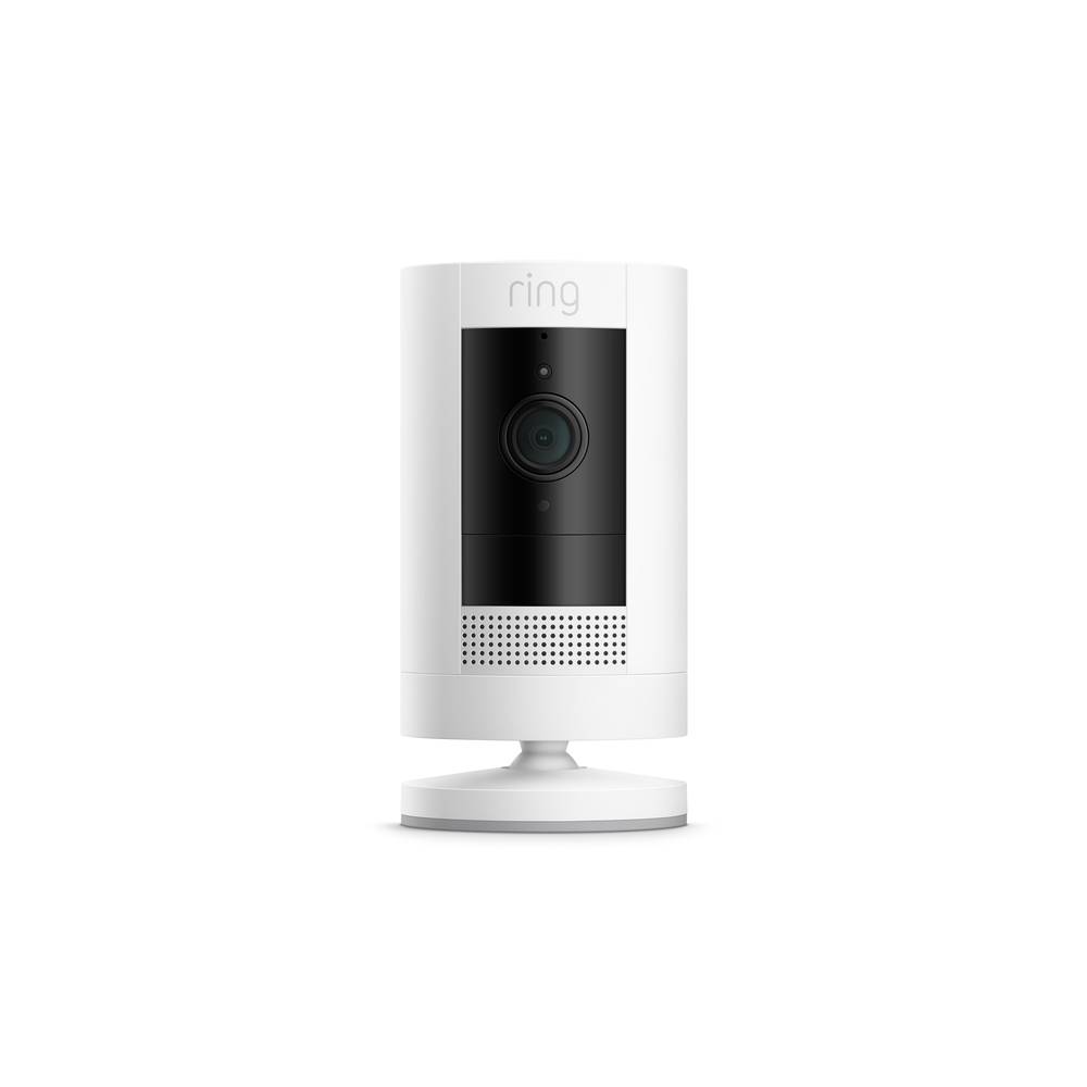 Ring Stick Up Cam Battery - Indoor/Outdoor Smart Security Wifi Video Camera with 2-Way Talk, Night Vision, White | 8SC1S9-WEN0