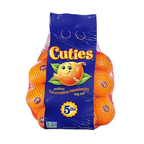 Cuties · Seedless California Mandarins (5 lbs)