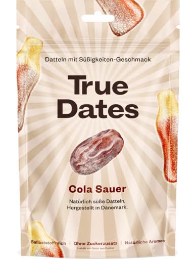 True Dates Sour Cola 100g