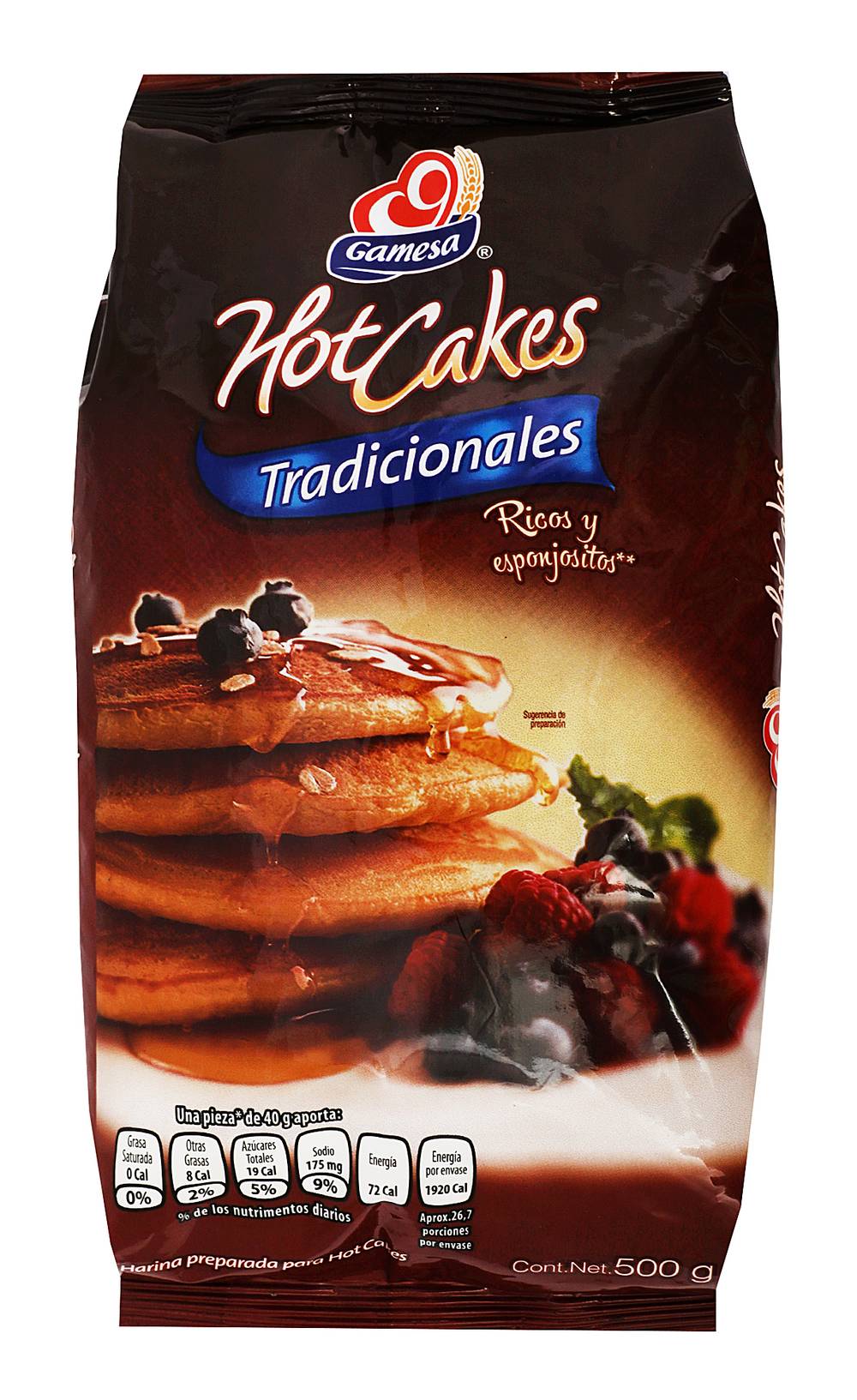 Gamesa · Harina para hot cake tradicional (500 g)