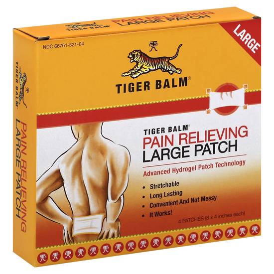 Tiger Balm Large Pain Relieving Patch