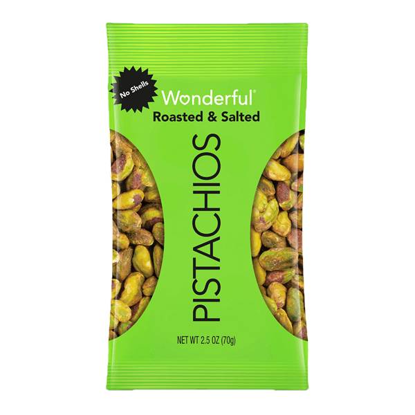 Wonderful Pistachios Shelled 2.5oz