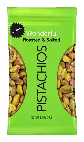 Wonderful Pistachios Shelled 2.5oz
