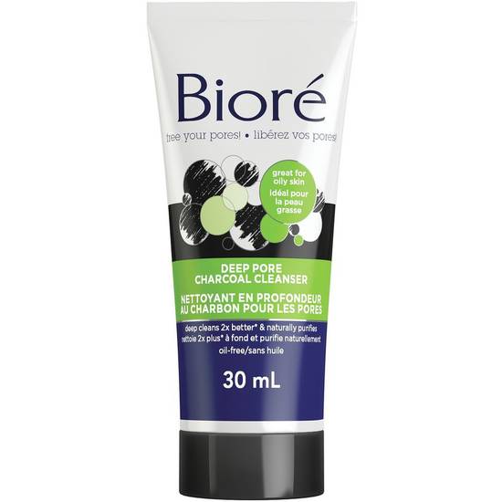 Bioré Deep Pore Charcoal Cleanser (30 ml)