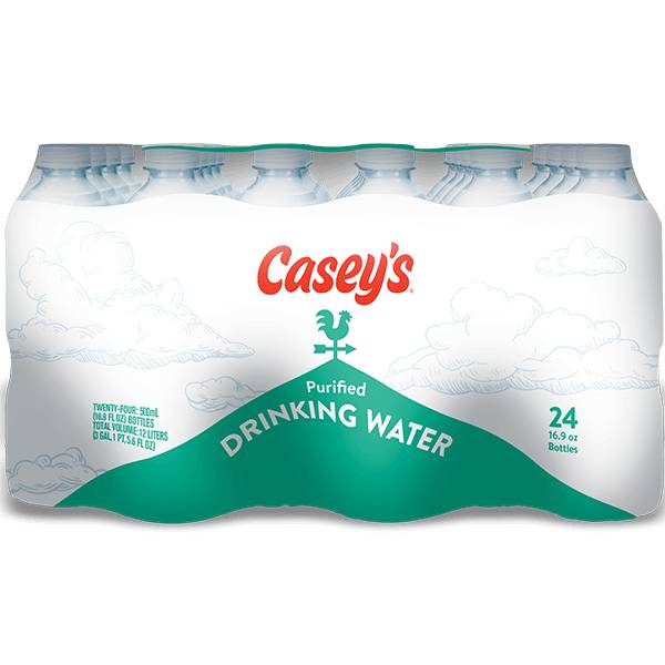 Casey's Purified Water 24 pack 16.9oz