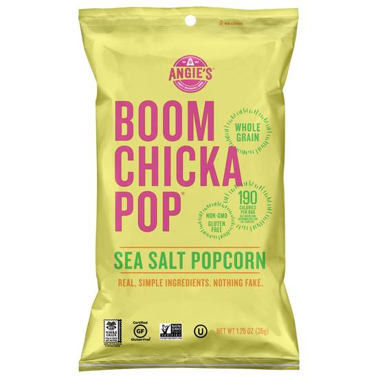 Angie's Boomchickapop Kettle Corn Sea Salt Popcorn