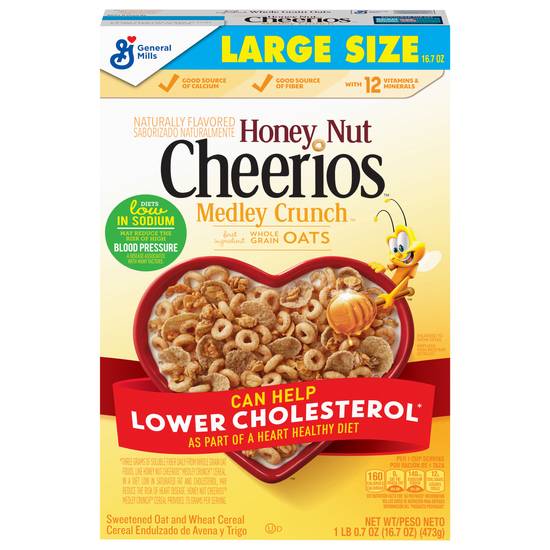 Cheerios Medley Crunch Honey Nut Cereal