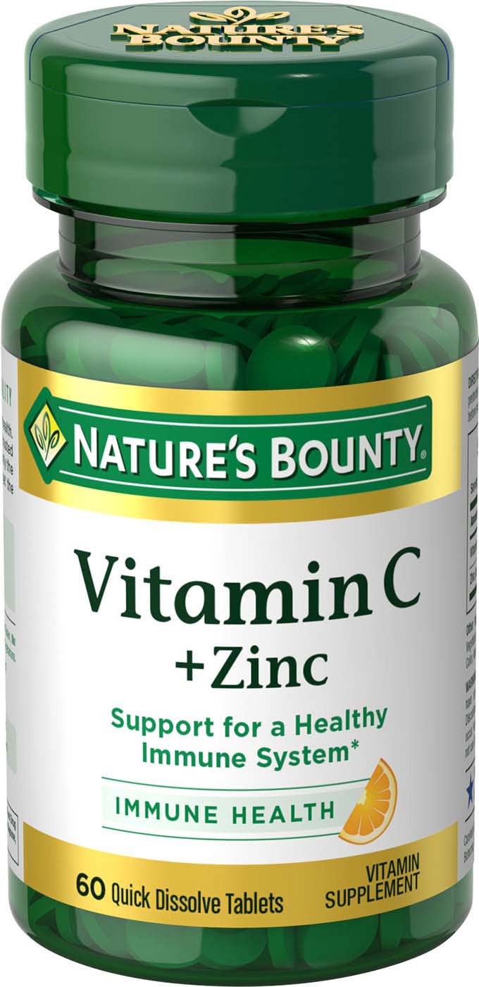 Nature's Bounty Vitamin C + Zinc (300 g)