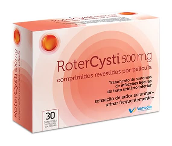 Rotercysti 500mg emb. 30 comprimidos