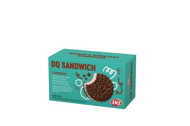 6 pack DQ® Sandwich