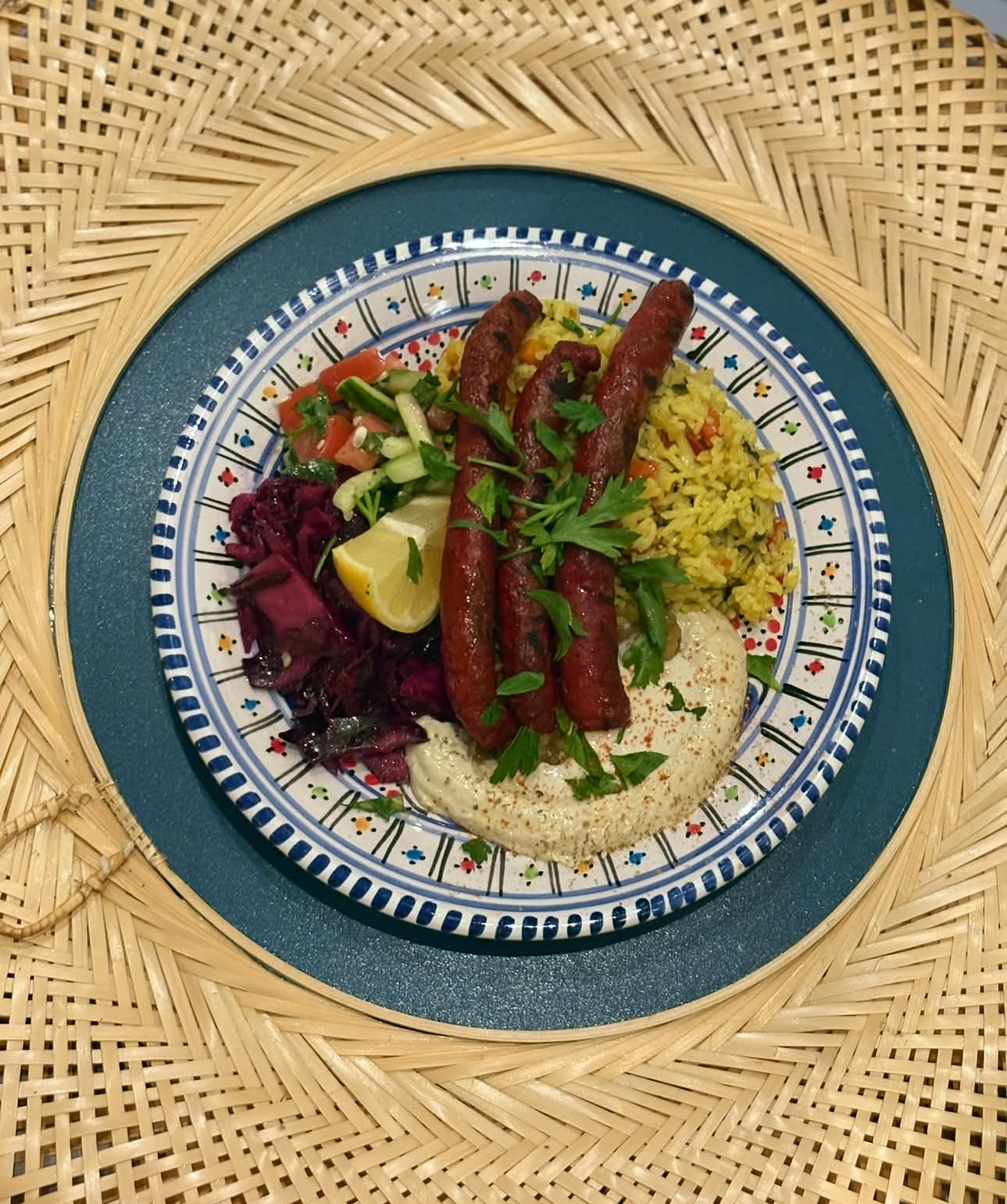 Assiette Merguez
