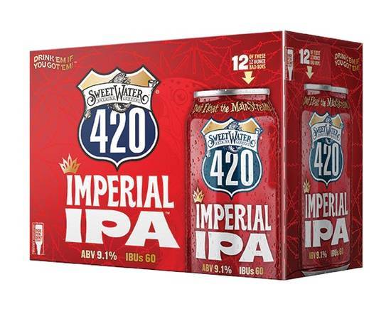 Sweetwater 420 Imperial Ipa (12x 12oz cans)
